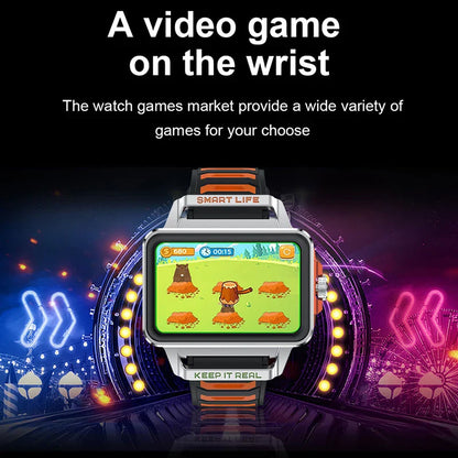 Fashion Smart Watch – 1.57-inch HD Screen, 24h Heart Rate, Sleep Monitor, Game Features, Waterproof
