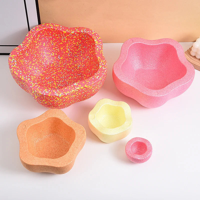 Children’s Balance Stapstones Toy – Sensory Integration Foam Sports & Balance Play Set
