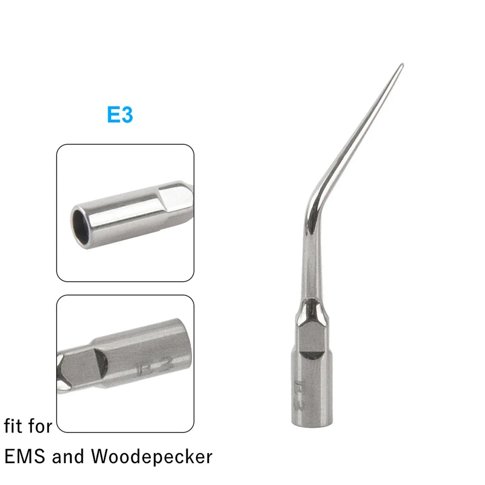 AZDENT Dental Ultrasonic Scaler Tips – Scaling, Periodontics, Endo, Perio Tips for EMS, Woodpecker, DTE, NSK, SATELEC Scalers