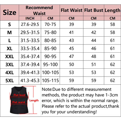 Men’s Body Shaper Waist Trainer – Sauna Sweat Vest Slimming Tank Top for Weight Loss & Fat Burning Workout Shapewear
