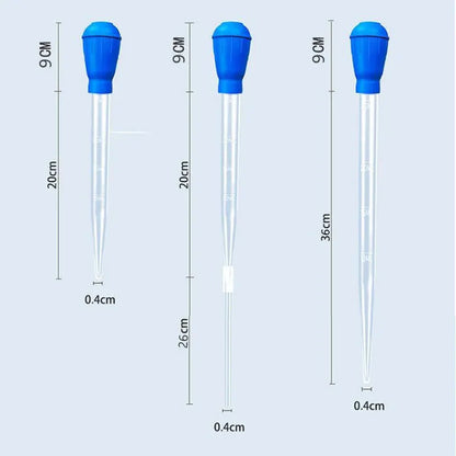 Aquarium Siphon Vacuum Cleaner - Lengthen Pipettes, Simple Cleaning Tool for Water Changer, 29cm/45cm, 30ml/50ml