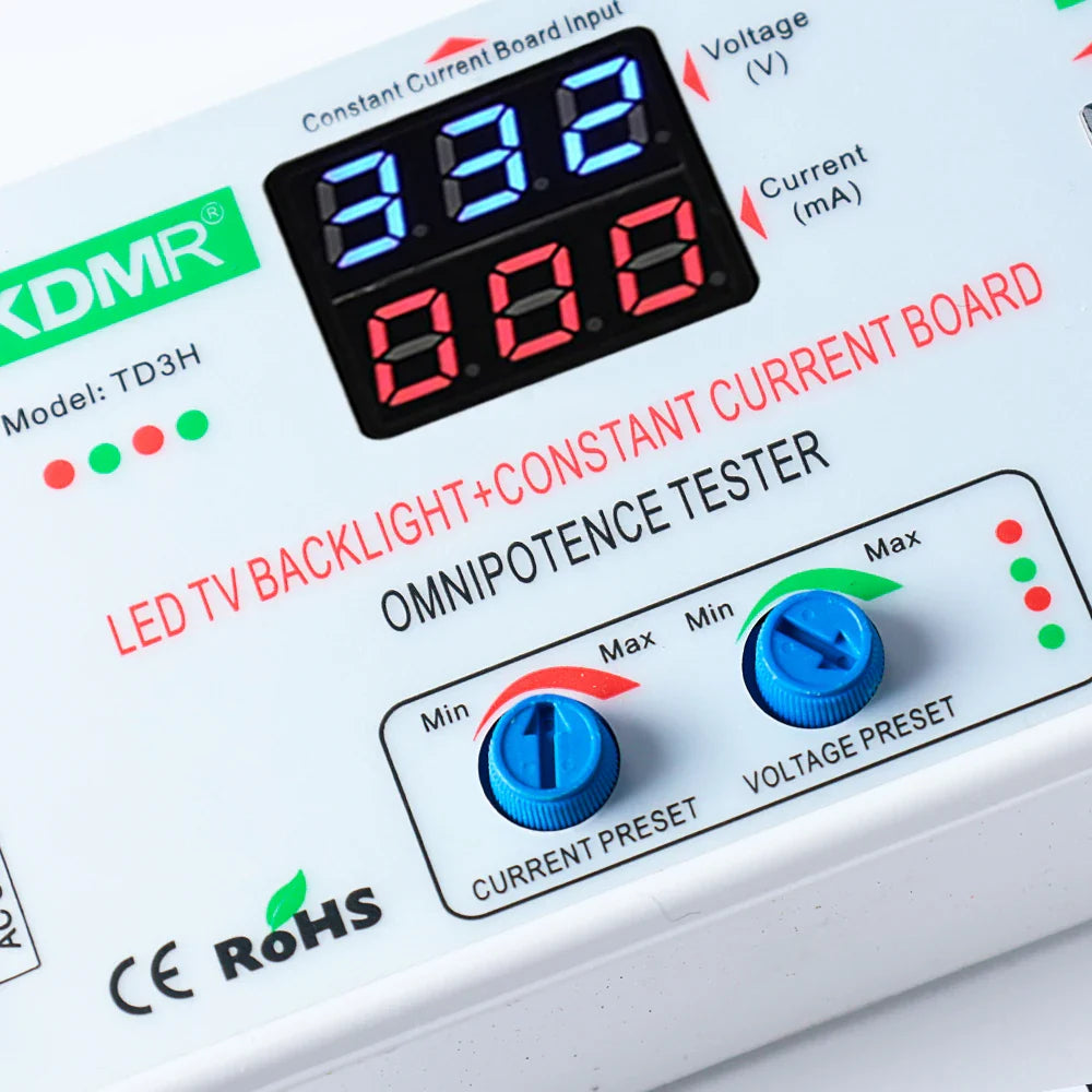 TKDMR 0-330V Smart-Fit Voltage Tester – Manual Adjustable TV LED Backlight & Current Control for LED Lamp Beads