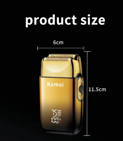 Kemei Hair Trimmer – Electric Razor & Foil Shavers, Professional Beard Trimmer for Men, Grooming Kit & Barber Clippers