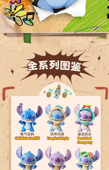 Original Disney Stitch Mystery Box — Hundred Changes Cute Cartoon Collectible Toy