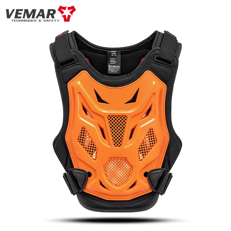 Motorcycle Motocross Racing Vest – Adult Off-Road Armor Chest Protector for Dirt Bike Safety