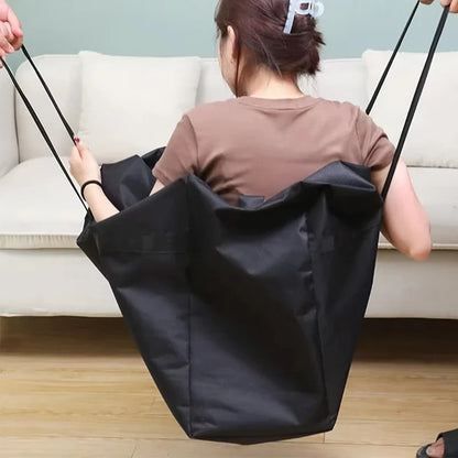 Extra Large Waterproof Moving Luggage Bag - Foldable Large Capacity Travel, Laundry & Quilt Storage Organizer