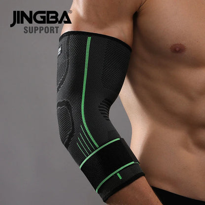Gym Elastic Elbow Brace — Golfer’s Elbow Compression Sleeve Strap