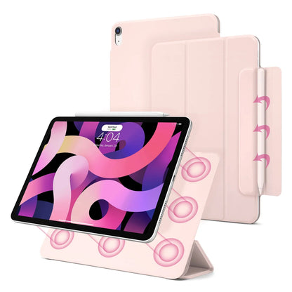 Magnetic Trifold Stand Case for iPad Pro & Air – Slim Fit for iPad Pro 12.9, Air 5/6, M4/M2 (2024 & 10th Gen)