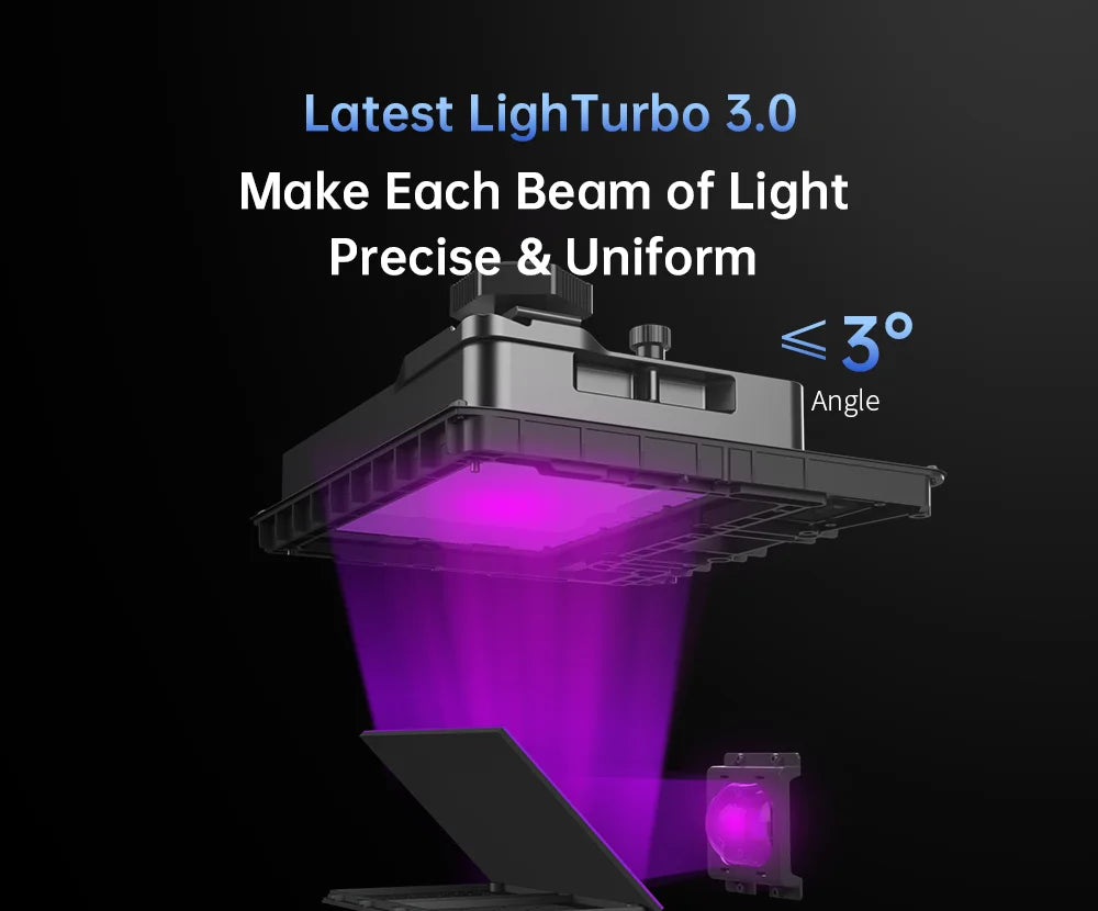 ANYCUBIC Photon Mono M7 Pro — 14K Mono MSLA 10.1" LCD Resin 3D Printer, 170mm/h, 223×126×230mm Printing Size