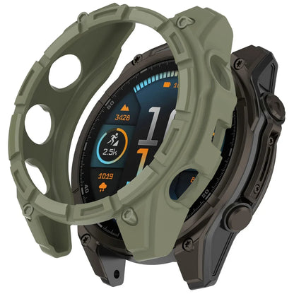 BEHUA Soft TPU Protective Case for Garmin Tactix 8 51mm — Lightweight Hollow Replacement Watch Shell Cover