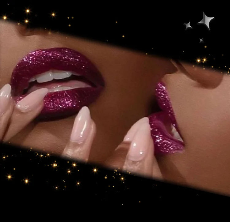7-Color Glitter Lipstick – Waterproof, Long-Lasting Diamond Pearlescent Metallic Lip Gloss for Women