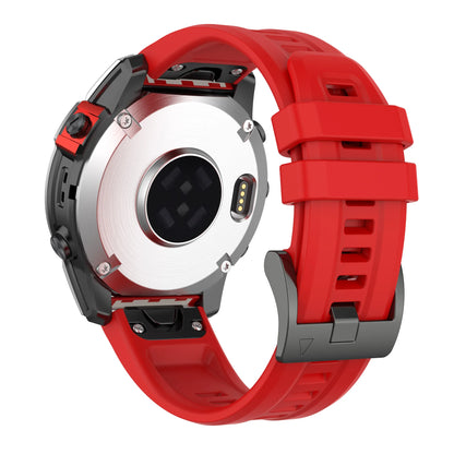 Silicone Watch Strap for Garmin Fenix 7X/7/7S/6/6X/5X/5S/3HR/945/935 – QuickFit 20/22/26mm Wrist Band