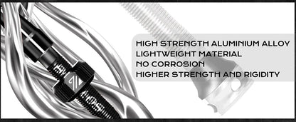 BUCKLOS Presta Tubeless Valve Stem 40/44/55/60mm — High-Quality Bike Tire Nipple for Road & MTB