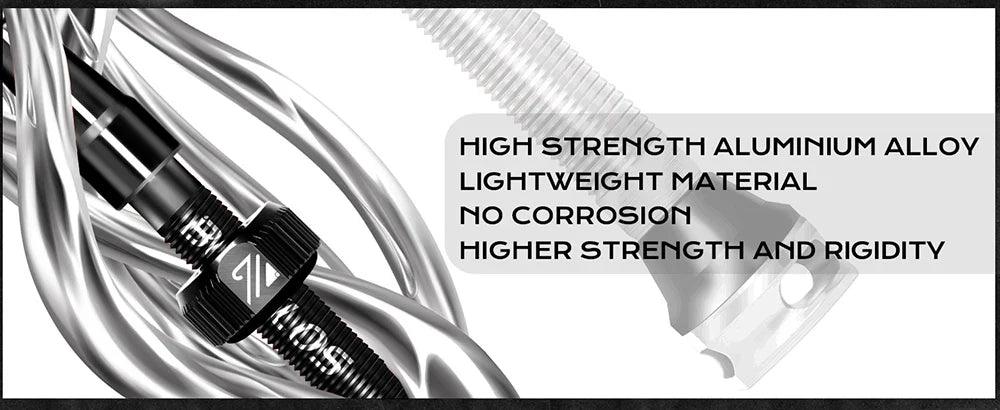 BUCKLOS Tubeless Presta Valves 40–100mm — Aluminum Alloy Bike Valve Stem for Road & MTB