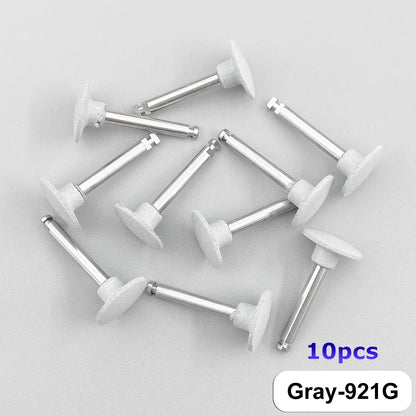 WELLCK Dental Silicone Grinding Heads – 12/10pcs Teeth Polisher for Low-Speed Dental Tools & Lab Use