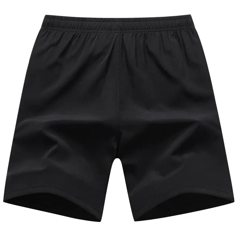 Summer Sports Shorts for Men – Comfortable Elastic Waist, Breathable Short Trousers, Plus Sizes 6XL-8XL