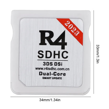 New R4 SDHC Adapter Pro – Flashcard Memory for 3DS, DSI XL/LL, DSL, DS RTS LIFE Video Games