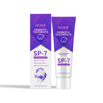 SP-6 Whitening Toothpaste with Probiotics – Plaque & Tartar Removal, Fresh Breath & Oral Hygiene