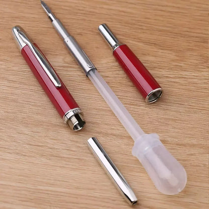 New Fountain Pen Washer – Cleaning Tool for Pen Nibs, Ink Dropper, Absorber & Multi-Brand Pen Cartridges