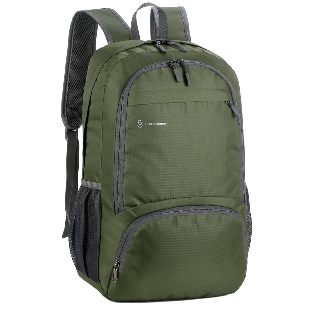 Lightweight Foldable Backpack - Waterproof Packable Daypack for Men & Women, Travel, Hiking, Outdoor Cycling & Camping Bag