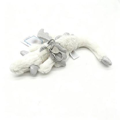 Bathrobe Bear & Rabbit Plush Toy Backpack Charm – Cute Cartoon Plush Gift for Birthday & Christmas