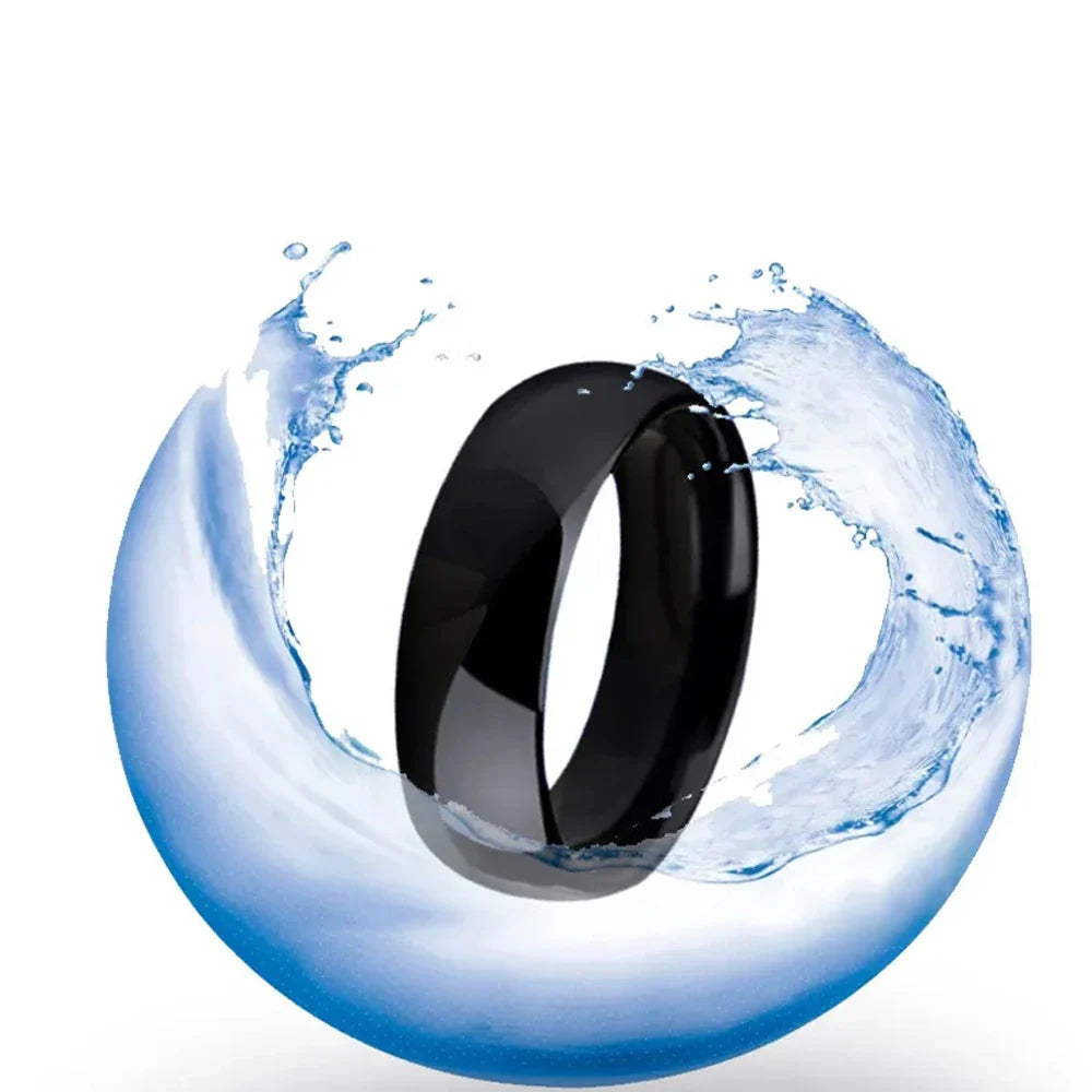 RFID Smart Dual Chip NFC Ring – Waterproof ID+IC Tag, Rewritable CUID T5577 Badge for Copy & Clone