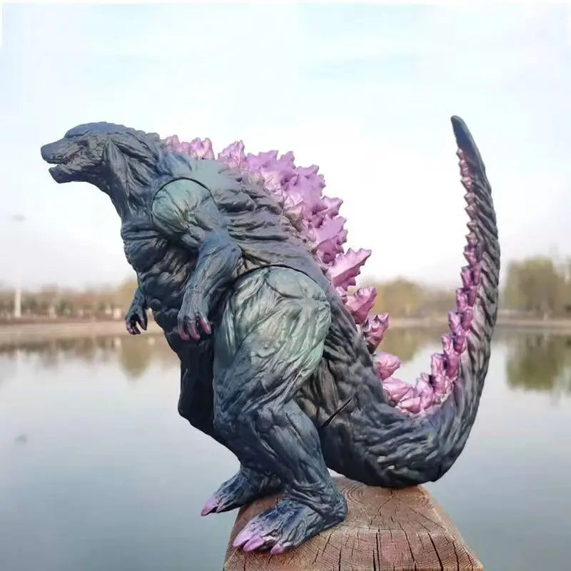 24cm Godzilla King of Monsters Action Figure – Mechanical Red Lotus Planet Collectible Toy, Birthday Gift for Kids