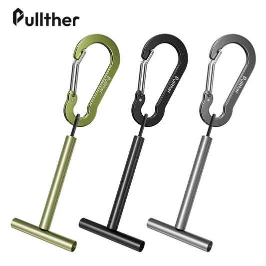 Pullther Fly Fishing Tippet Line Holder – Durable Aluminum Spool Storage for Leader & Tippet Spools