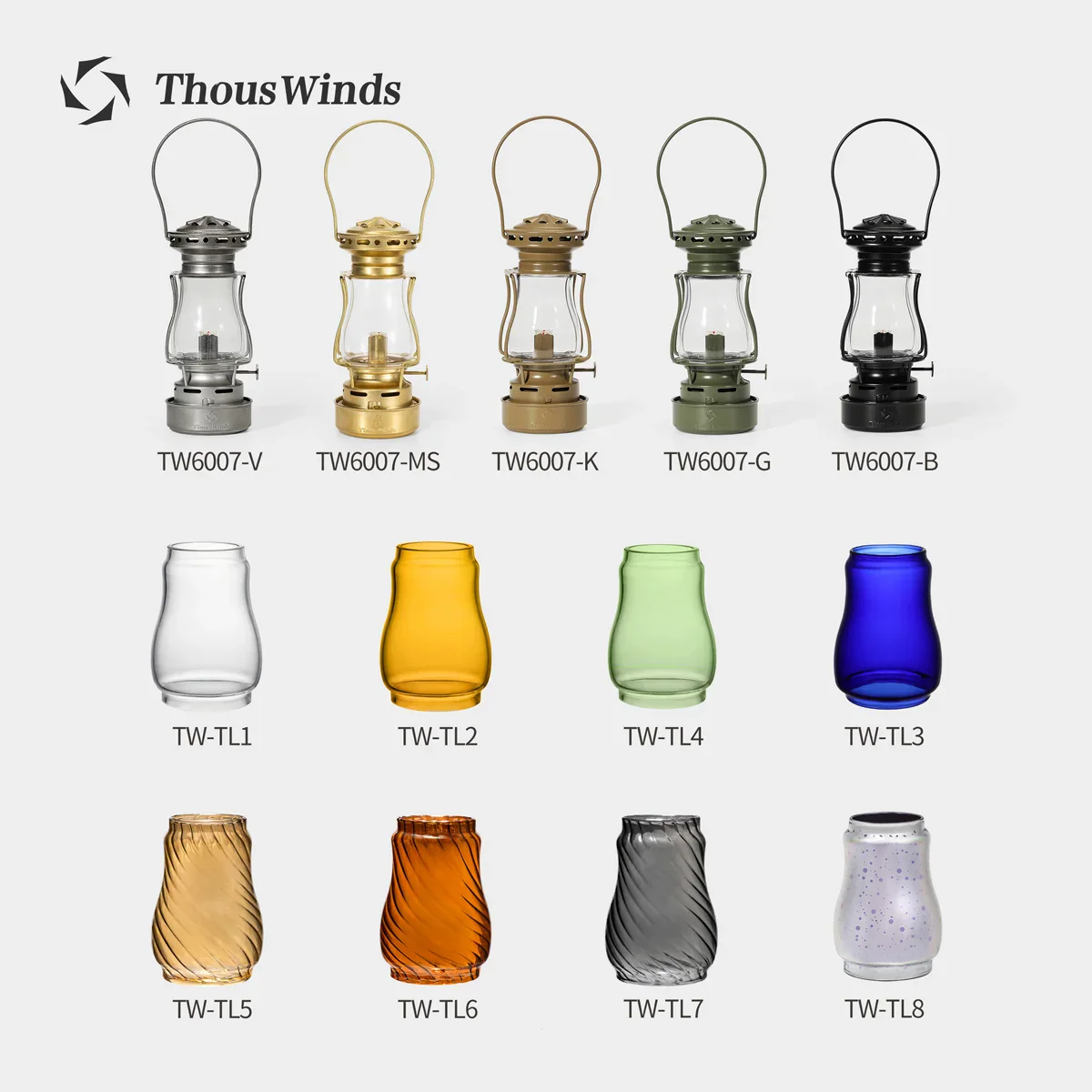 ThousWinds Twilight Kerosene Camping Lantern – Portable Retro Oil Lamp for Outdoor Picnic and Backpacking