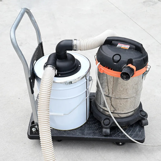 Cyclone Cover for Vacuum Cleaners: Dust Separator & Collector for DIY Woodworking - Effective Dust Removal Solution