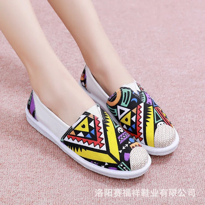 Women’s Summer Mesh Flat Shoes - Breathable Lightweight Slip-On Loafers & Casual Comfort Sneakers