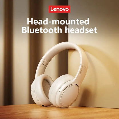 Original Lenovo TH20 Wireless Bluetooth 5.3 Headphones - Dual Mode, Foldable Sport Headset, Music & Gaming Earphones