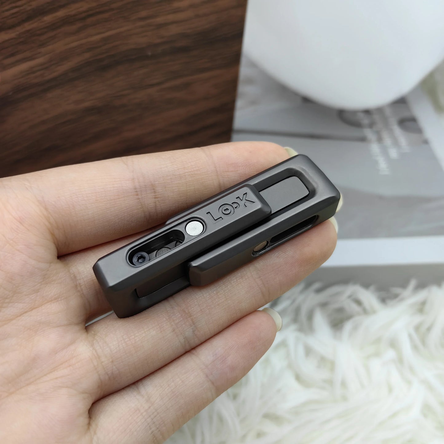 Xlock Magnetic Double Push Fidget Coin – EDC Decompression Toy for Anxiety & Stress Relief, Ideal Gift