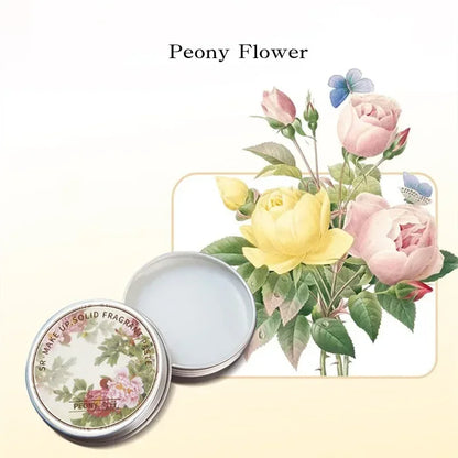 Long-Lasting Floral Solid Perfume Balm – Magnolia, Orchid & Gardenia Scented Fragrance for Women | Romantic Dating & Daily Use