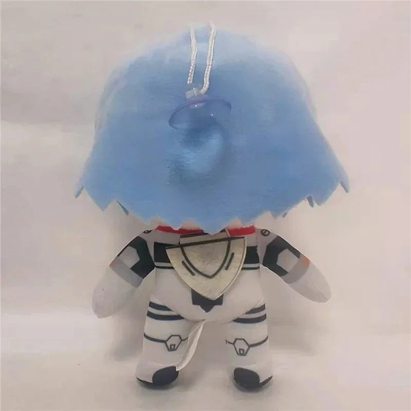 20cm Ayanami Rei Plush Toy – Kawaii Evangelion Anime Doll, Soft EVA Stuffed Plush for Room Decor & Gifts