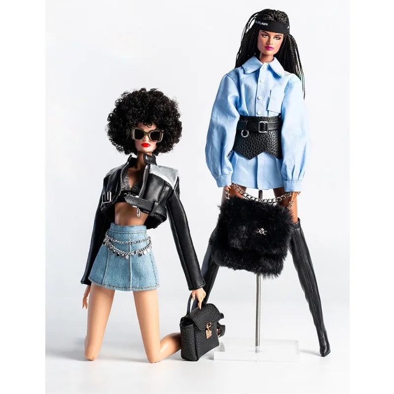 FR2 Fashion Royalty Doll Clothes & Accessories — Designed Styles Dress Set for NU Face Xianxian 1/6 Scale Dolls BBIKG677