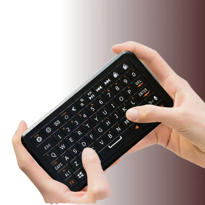 Mini Gyroscope Keyboard Dual Mode 2.4G & Bluetooth 5.0 Backlit Wireless Remote for Android TV Box, Smart TV, PC