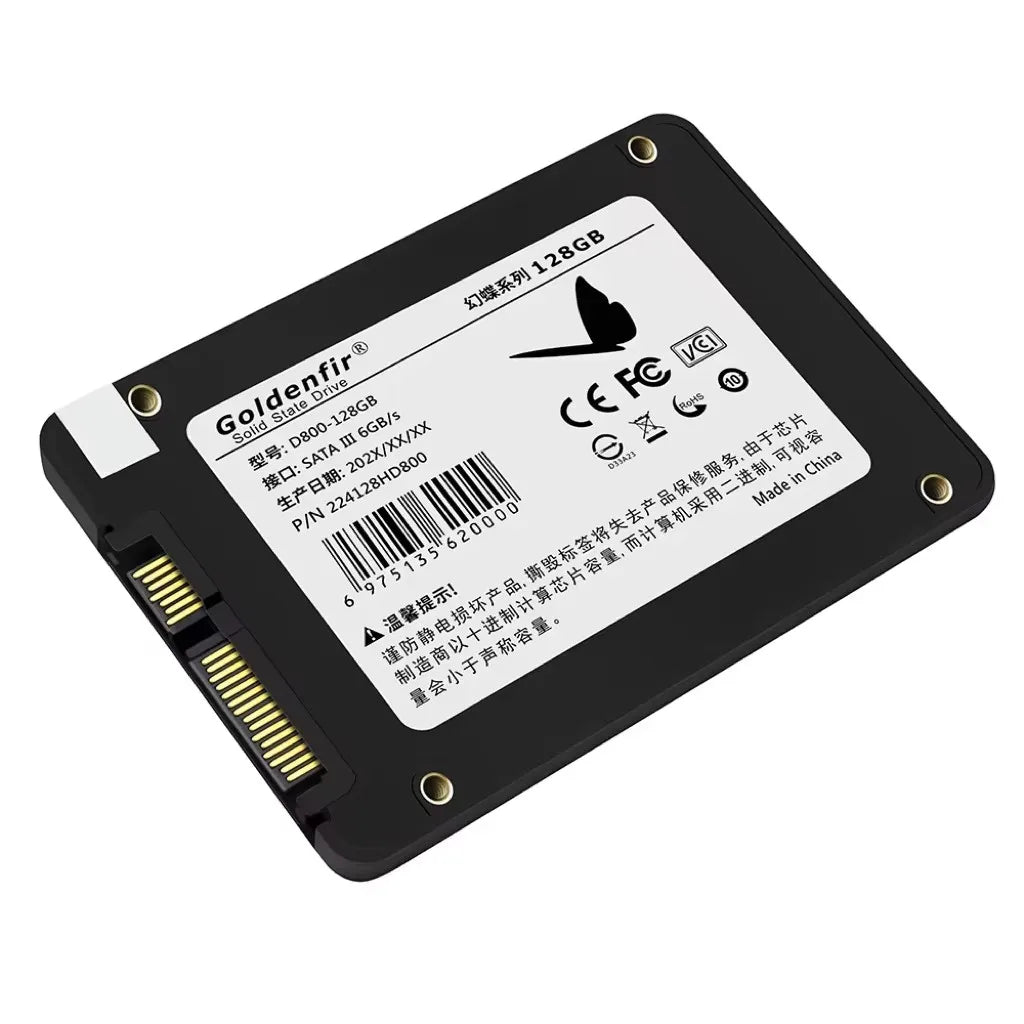 Goldenfir 2.5" SSD — 120GB to 1TB Solid State Drive for Laptops & Desktops, High-Speed Storage Upgrade