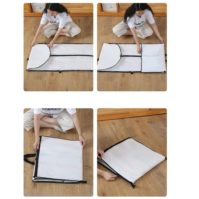 High-End Thickened Waterproof Dust-Proof Wedding Dress & Suit Storage Bag — Protective Hanging Coat Cover