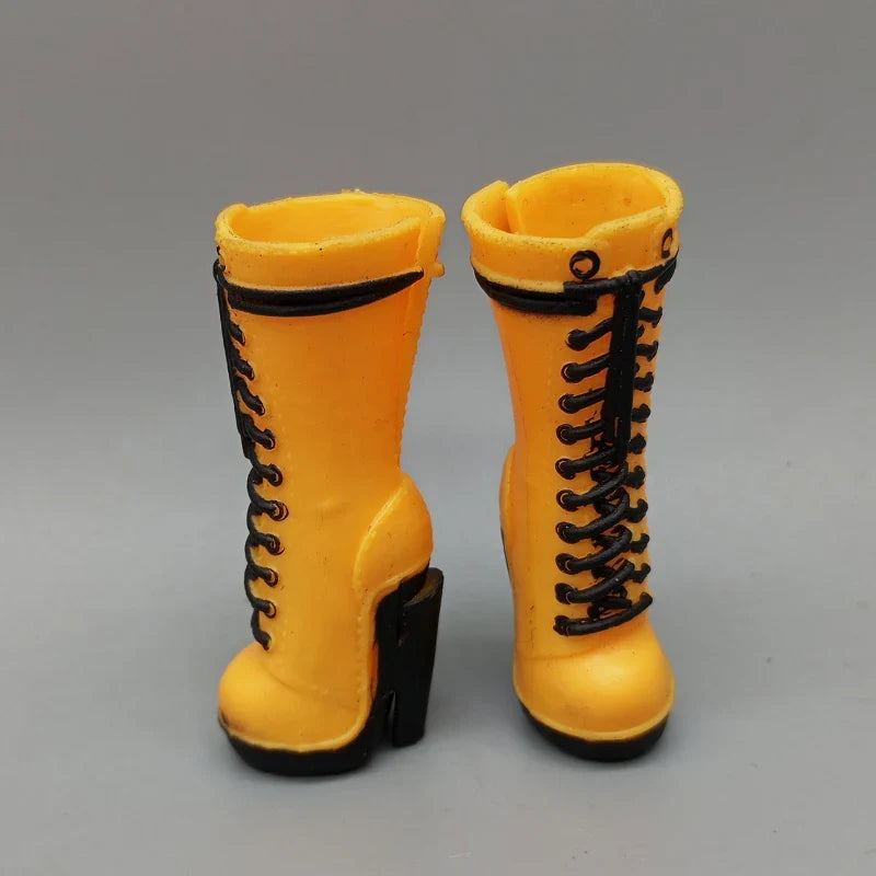 Little Kids 25CM Winter Doll Shoes – Boots & High Heels Accessories, Perfect Birthday Gift for Girls