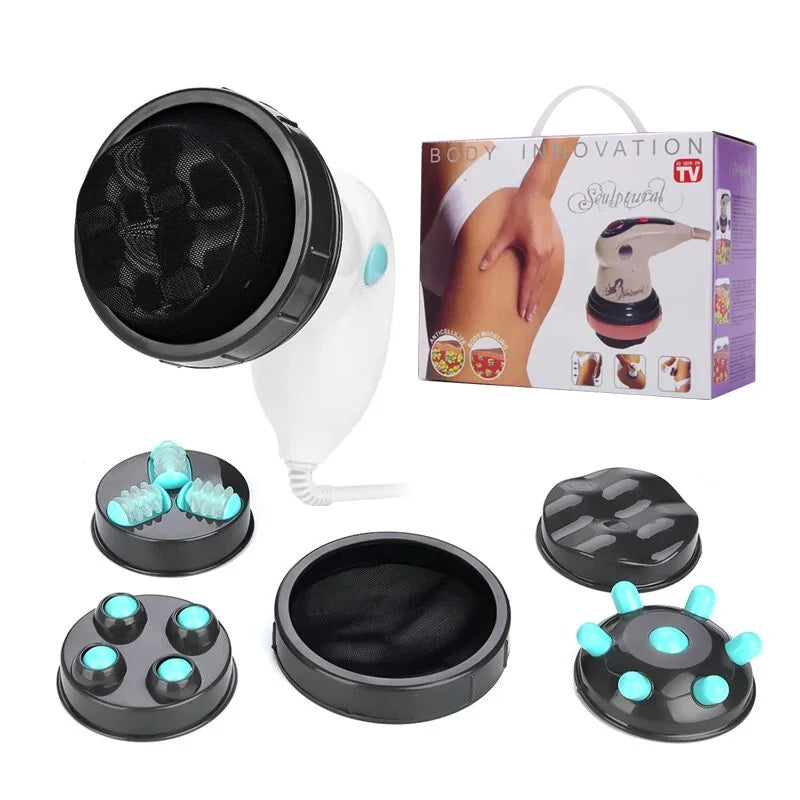 Electric Body Massager — Portable Anti-Cellulite & Stress Relief Health Care Massager for Full Body Relaxation