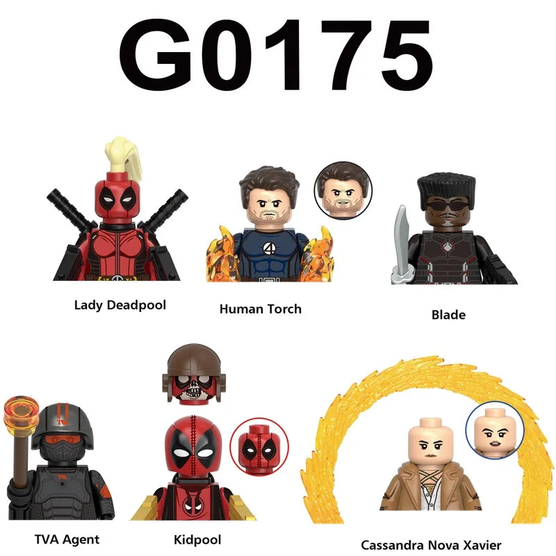 GH0592 Blade Mini Action Figure — Building Block Toy for Kids