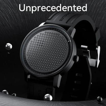 EUTOUR 2025 Magnetic Quartz Casual Watch – Simple Silicone Strap, Unisex Men’s Fashion Watch