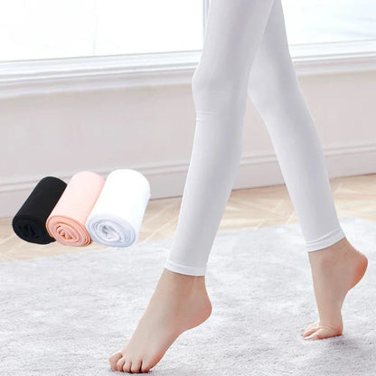 Kids Breathable Ballet Dance Leggings – Boys & Girls Calf-Length Ankle Tights for Dance Practice
