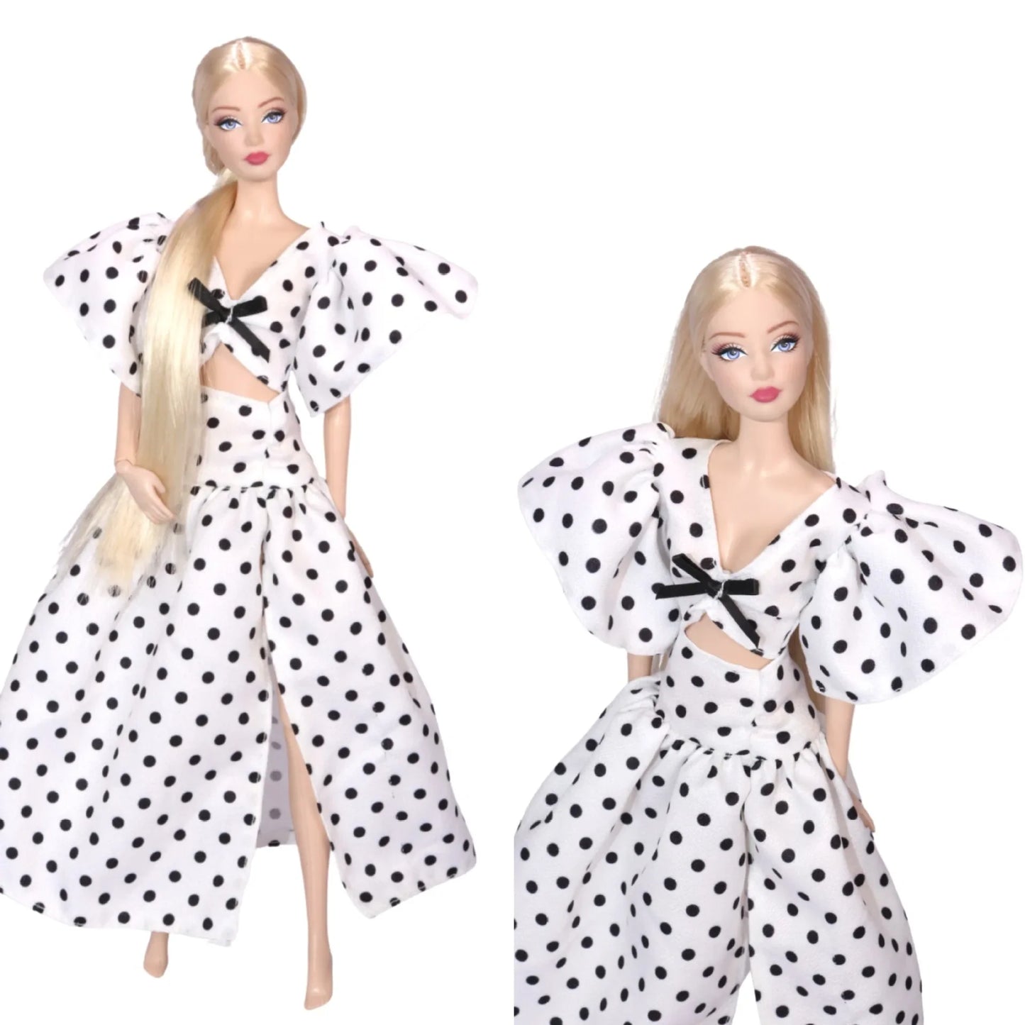 1/6 Doll Clothes Set — New Dress & Sweater Outfit for 30cm Xinyi FR ST BB Dolls, Doll House Accessories