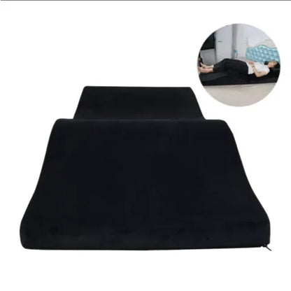 Beauty Salon Curved Extension Lash Bed Topper – Velvet Massage Table Mattress for Eyelash Extensions, Customizable