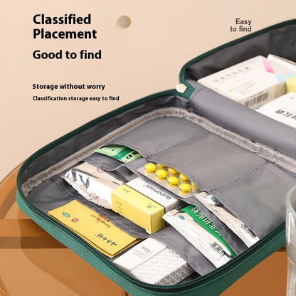 Portable Medicine Box – Compact Pill Organizer for Travel & Daily Use