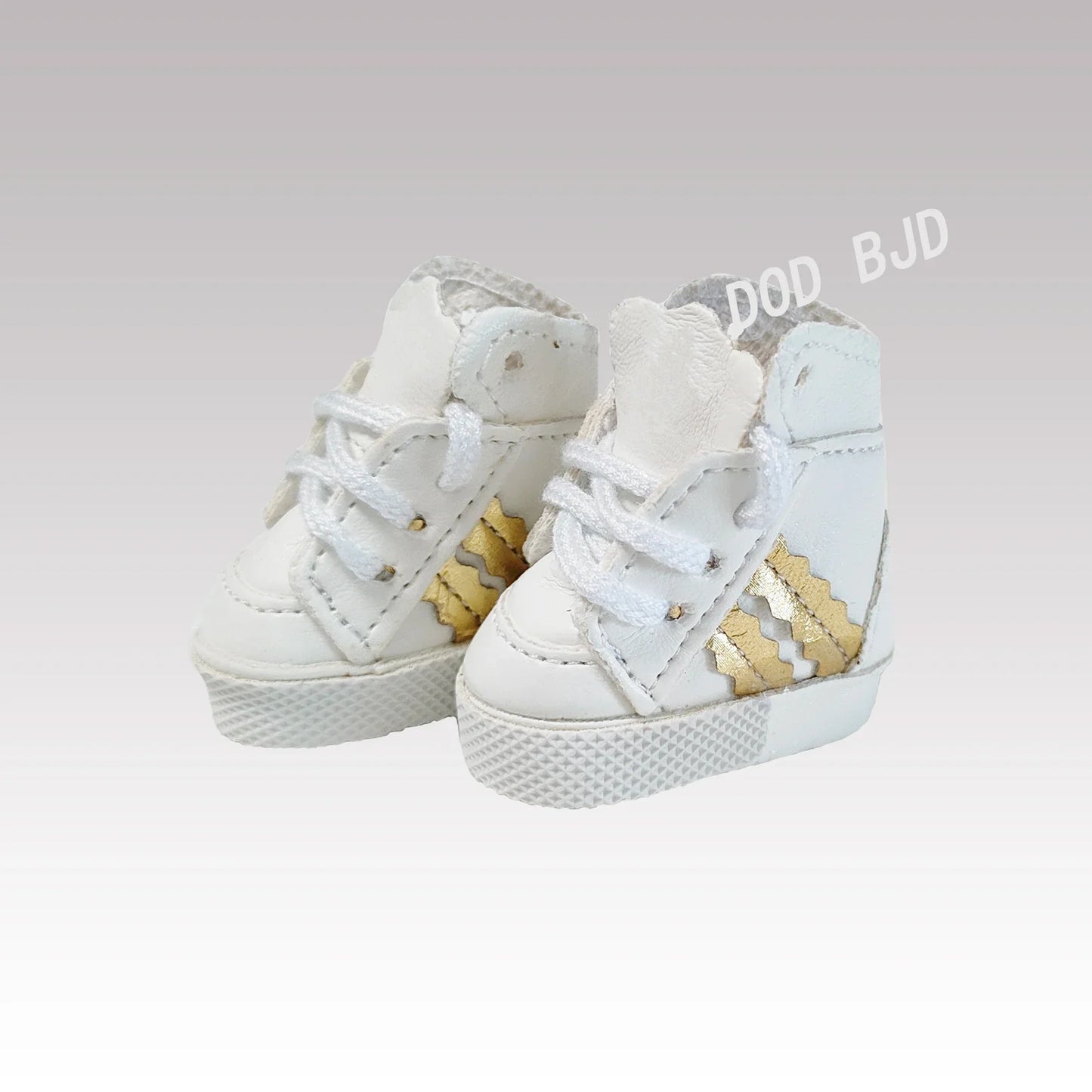 Labubu Doll Sneakers (4x1.8cm) - Shoes for 17cm Macaron Plush, 15cm EXO Cotton, & 1/6 BJD Dolls Accessories