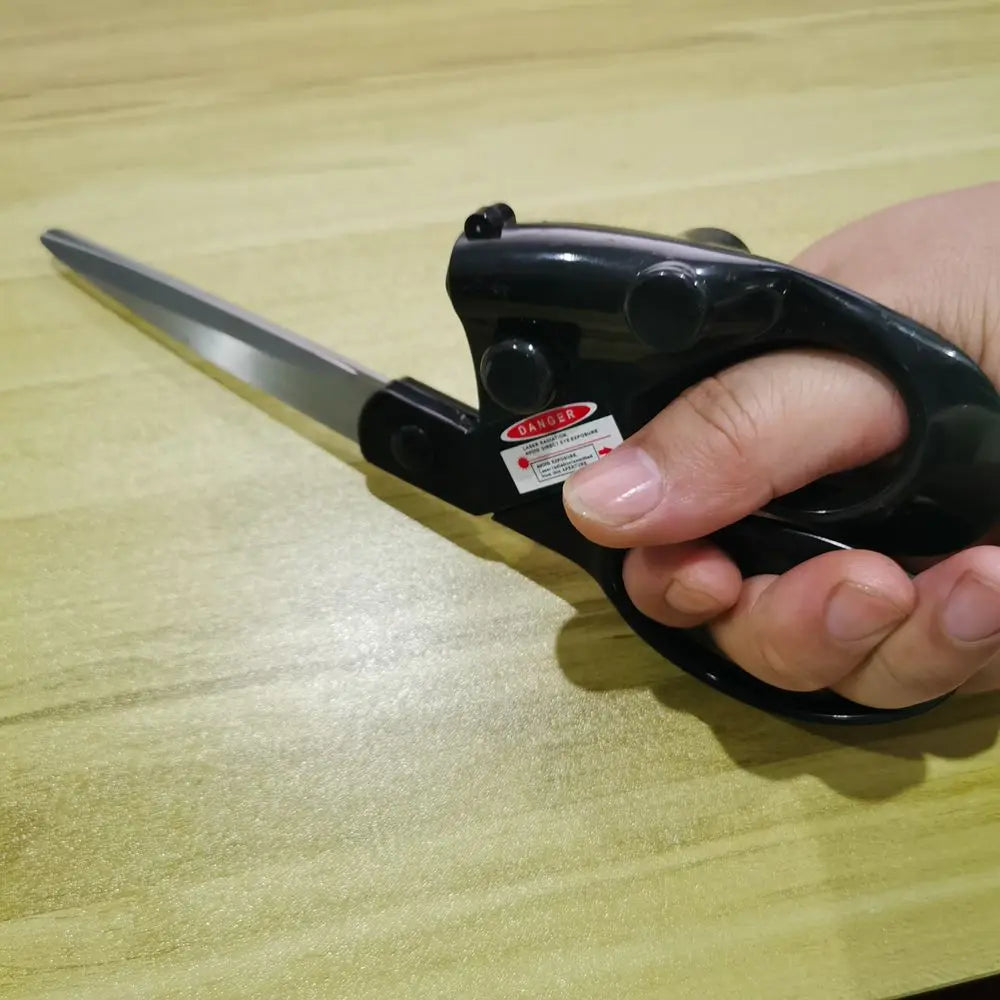 Professional Laser-Guided Stainless Steel Scissors — Quick-Cut Fabric & Home Craft Sewing Scissors