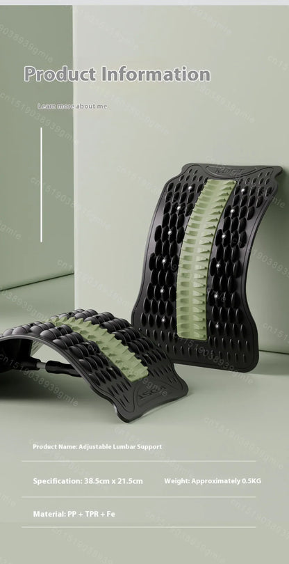 12-Magnet Lumbar Back Stretcher – Vertebrae Relaxer for Humpback Correction, Pain Relief, and Posture Shaping